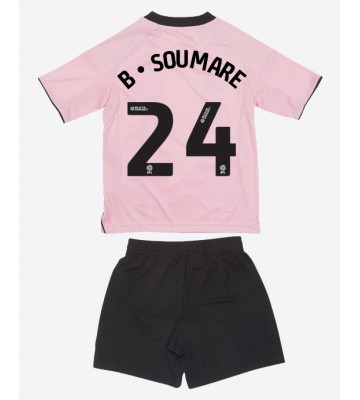 Leicester City Boubakary Soumare #24 Replica Third Stadium Kit for Kids 2025-26 Short Sleeve (+ pants)